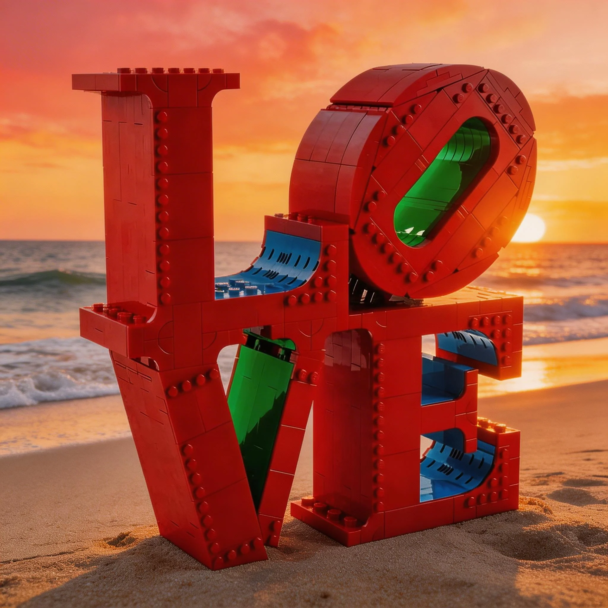 

New romantic Valentine's Day Love Building block model creative home table decoration gift Moc31214 Ladies Anniversary Ideal Bir