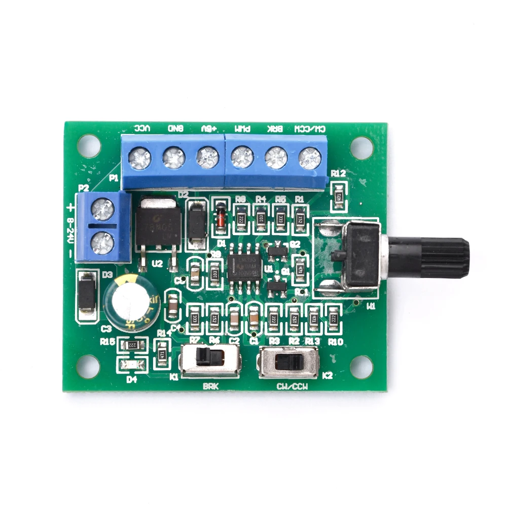 PWM DC 8-24V brushless DC motor governor with drive brushless motor PWM speed control board module