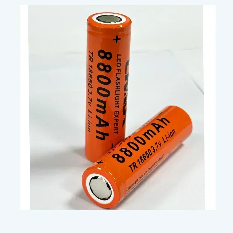 New 18650 Battery 3.7V 8800mAh Rechargeable Lithium-ion Battery for LED Flashlight Flashlight Battery