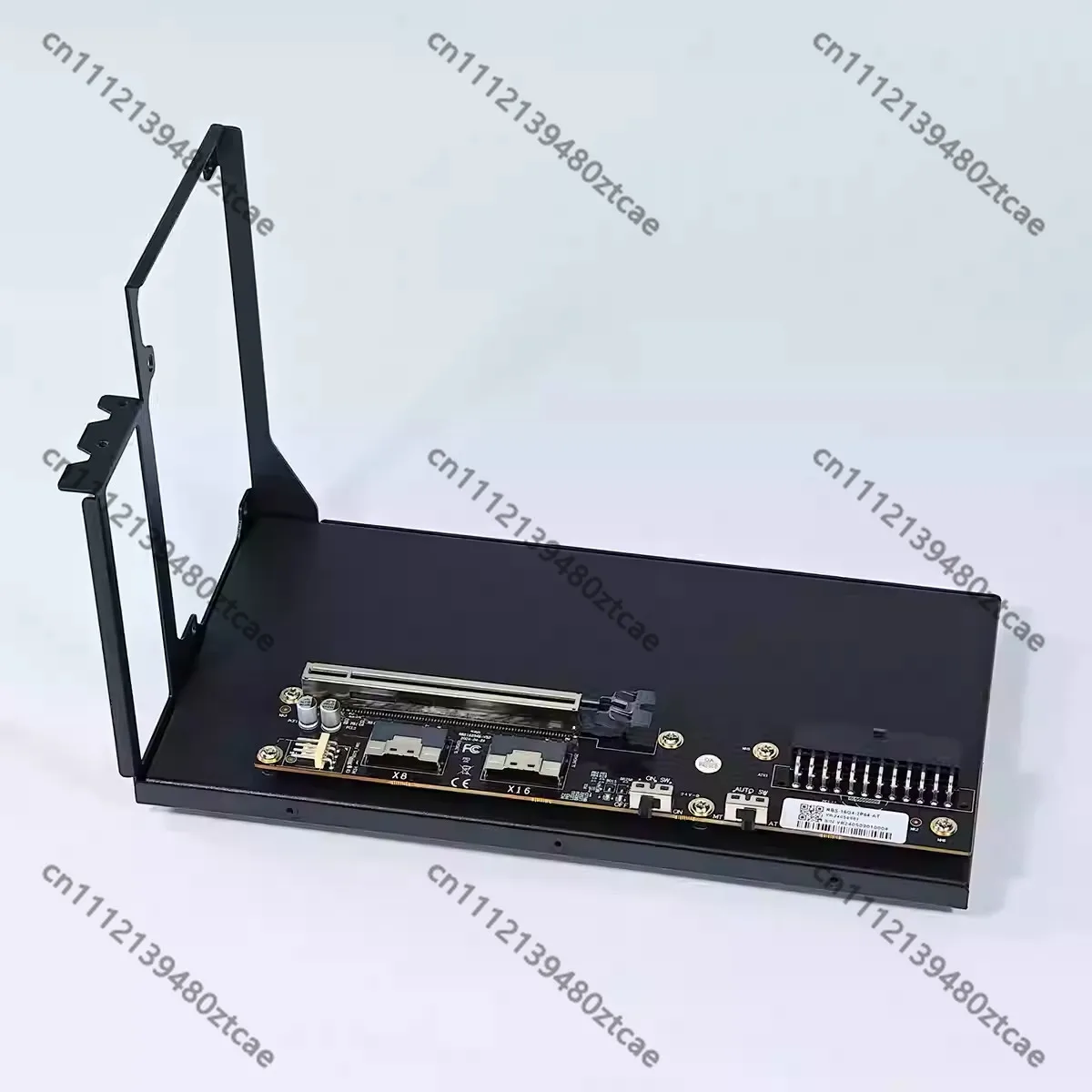 Graphics Dock with Bracket, External GPU Expansion Box, GDS1-SFX Power Supply, PCIe 4.0 x16 SFF-8654 for Desktop Laptop
