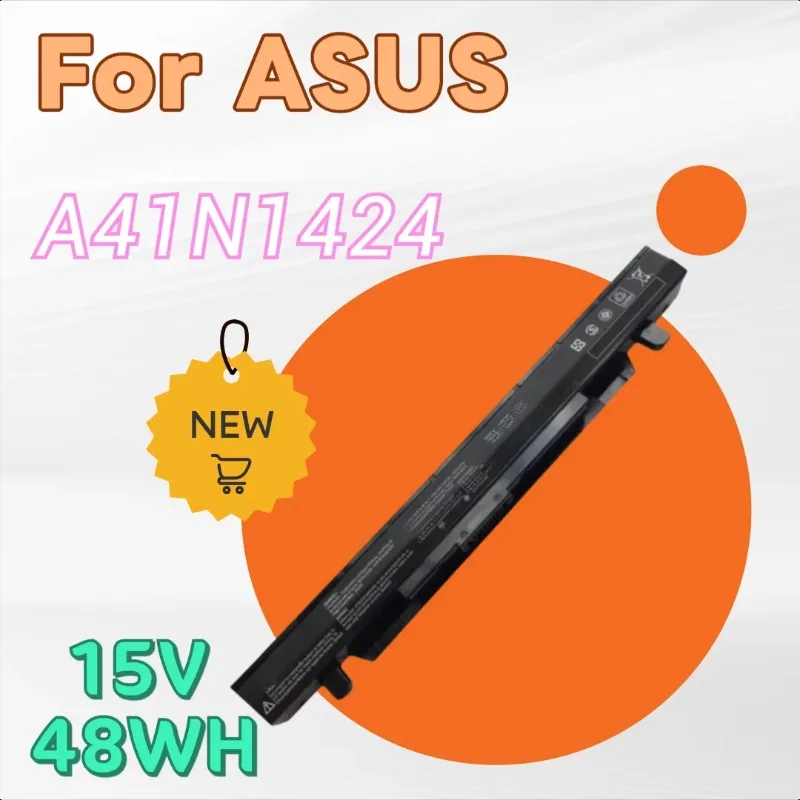 

Новая сменная батарея A41N1424 15 В 48 Втч для ASUS ROG FX-Plus/PRO ZX50 ZX50V ZX50VW GL552 GL552J GL552JW GL552V FZ50
