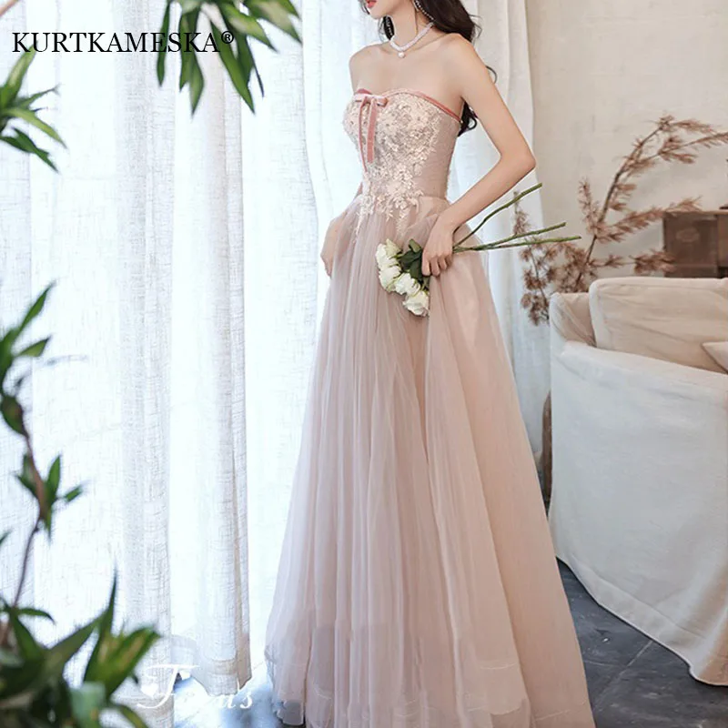 

Prom Party Cocktail Evening Dresses A-Line Bridal Gown Sleeveless Wedding Dresses for Women Formal Occasion Dresses Customized