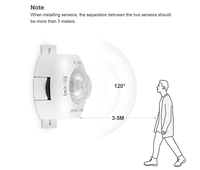 DC 5V 12V 24V 3A Highly Sensitive PIR motion Sensor Light Switch Infrared IR Sensor Detector Switch Time Delay for LED Strip