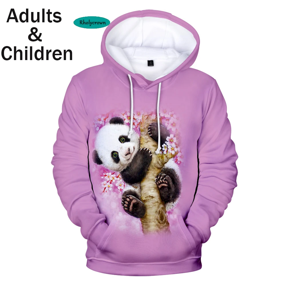 

Hip Hop Popular Comfortable White Animal Pandas 3D print Hoodies Sweatshirts Men/Women Sweatshirt Adult/Child Casual Pullovers