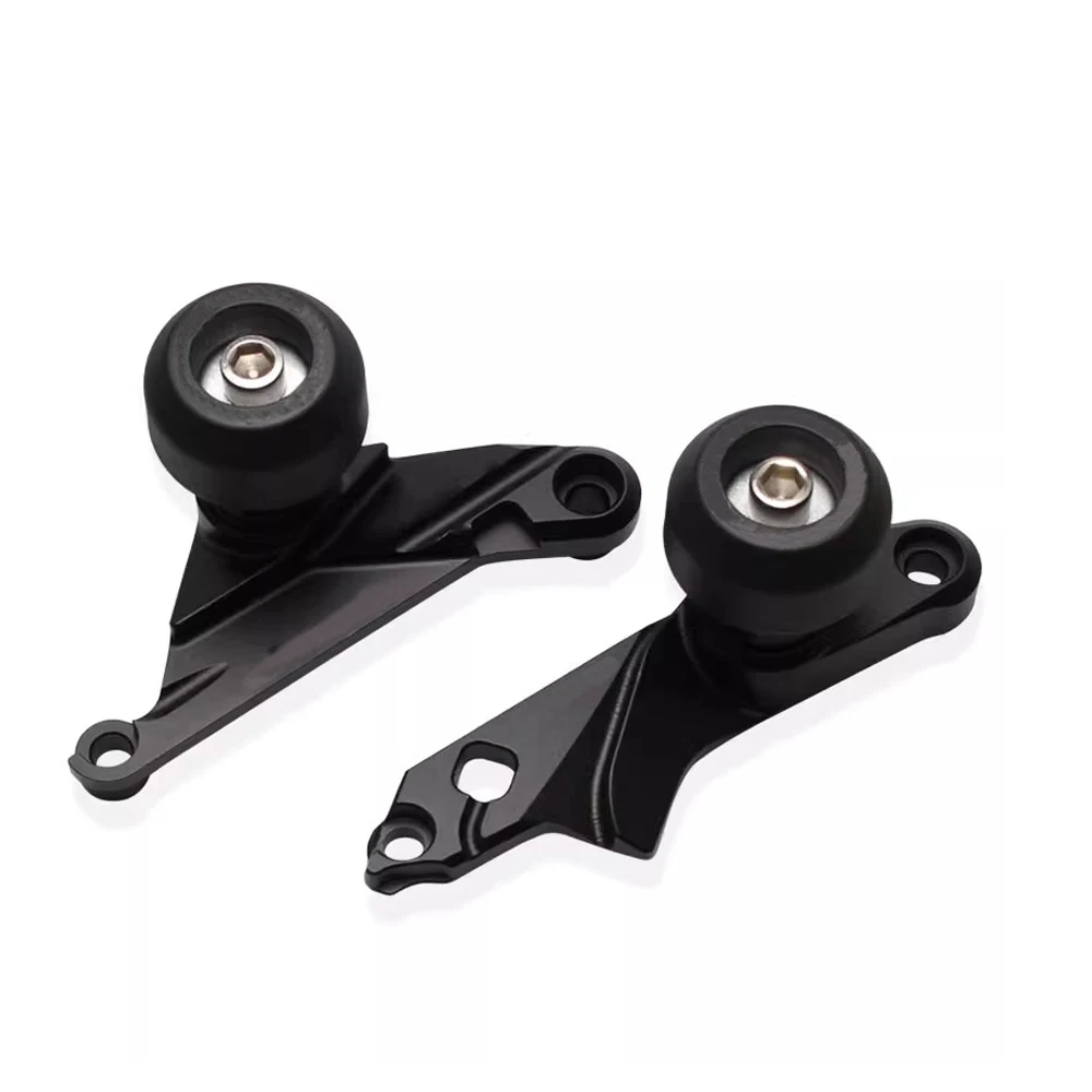 NEW For BMW S1000R 2021 2022 Motorcycle Frame Sliders Pad Protector Guard Anti-Fall Glue Falling Protection Pads Set 2023 2024