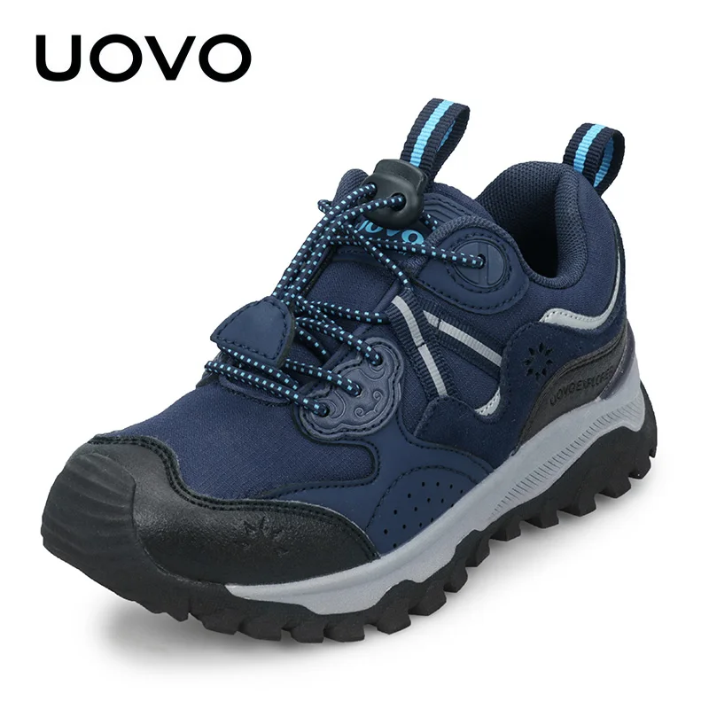 UOVO hiking boots for boys, spring hiking for children outdoor exploration for children anti slip fashion for boys autumn out