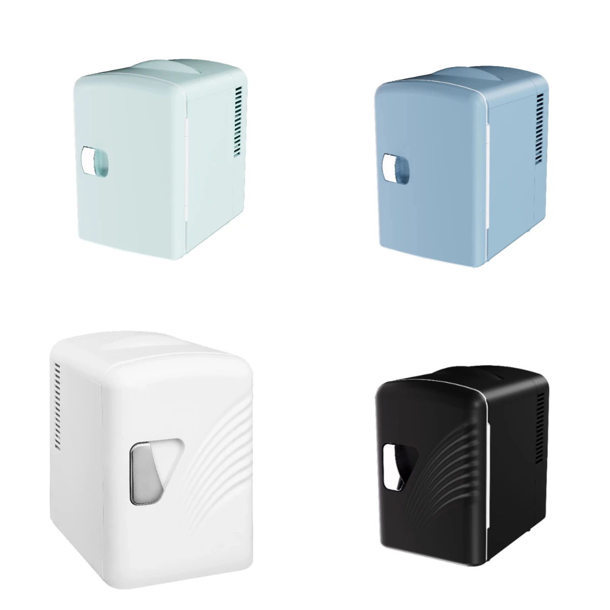 New 4L Compact Frost-Free Thermoelectric Mini Fridge for Home & Hotel