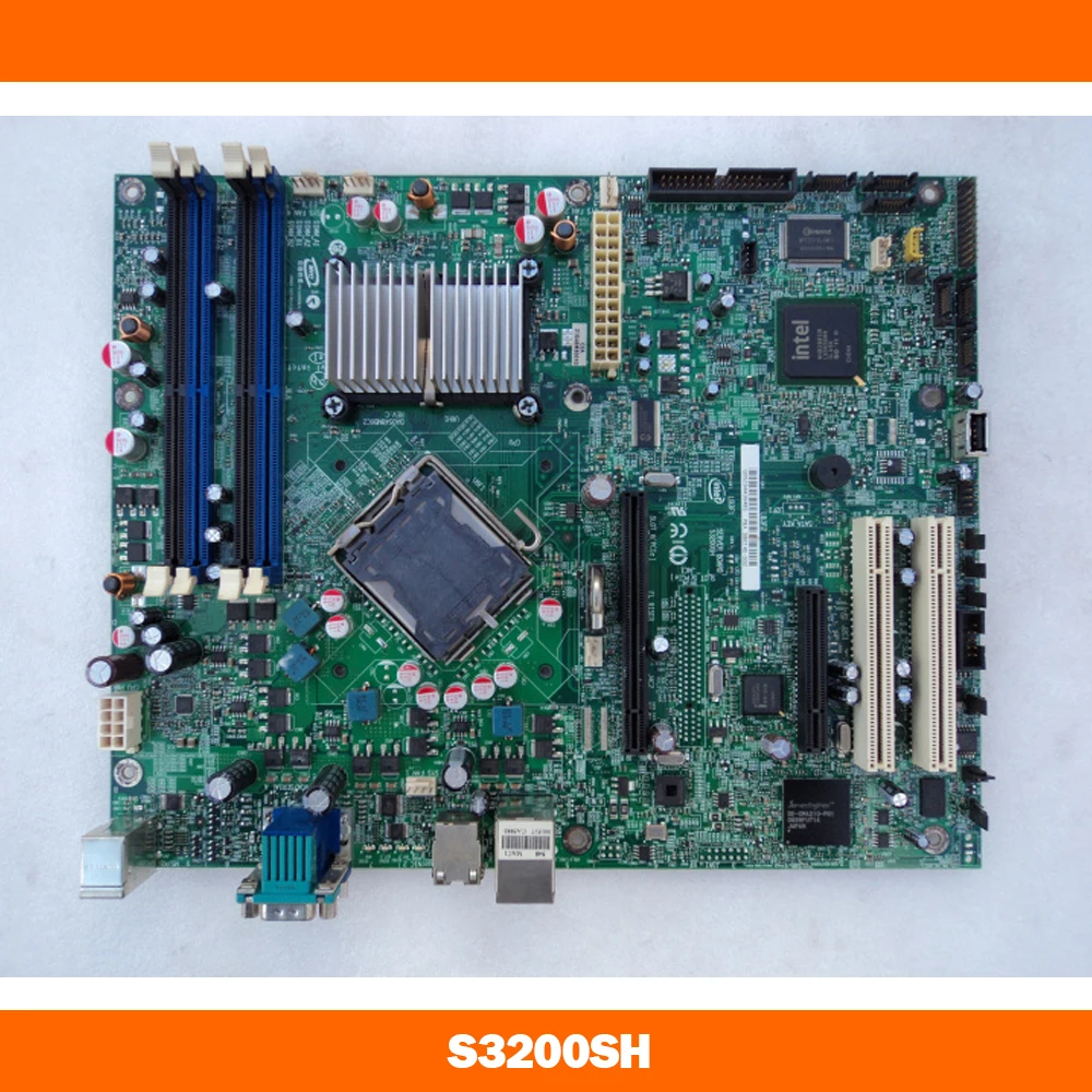 Mainboard For Inter S3200SH Motherboard Fully Tested