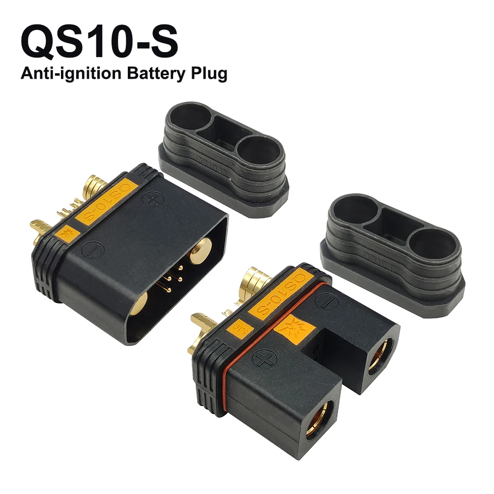 QS10‑S Male Female Quick Connector 240A DC 750V High Current Battery Charging Plug for Electric Vehicle RC Aircraft Model Power