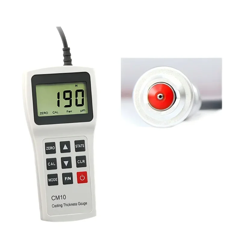 CM10N 0-2000 Um Coating Thickness Gauge Test Instrument For Paint Film Thickness Measurement