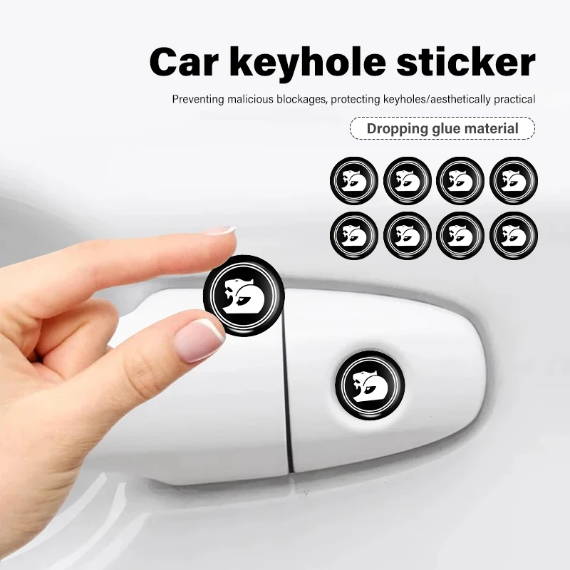 Car Door Keyhole Sticker Key Sticker Auto Logo Accessories For Holden VZ VE Colorado Caprice VT VX VU VY HSV Cruze Rodeo Astra