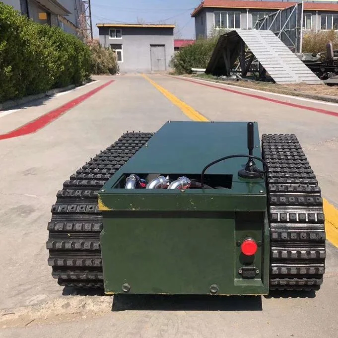 Picture 4: Ball Picking Robot Ball Picker Robot Ball Picker with Rubber Track Chassis/High Tech Robot Undercarriage Chassis