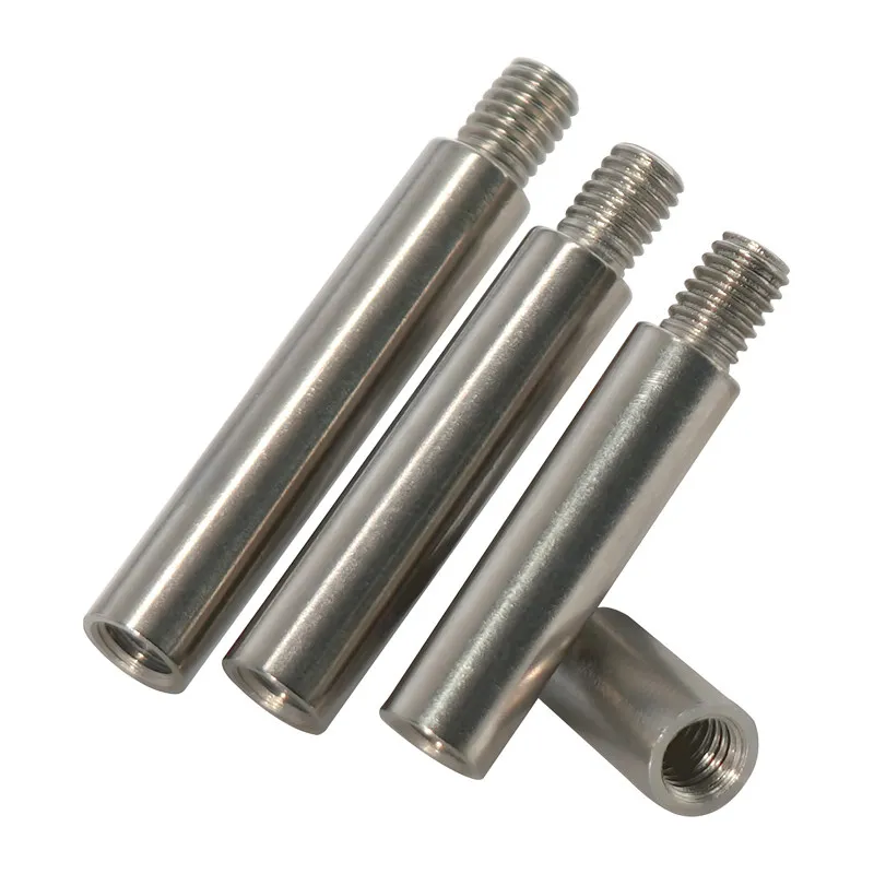 304 Stainless Steel Threaded Pillar Male/Female M2-M10 Round Spacing PCB Standoff Single Head Column for Electronics Top Quality