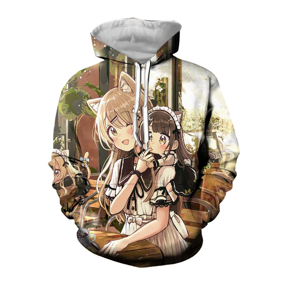 

Jumeast Anime Girl Hoodies For Men Romantic Aesthetic Casual Hooded Sweatshirts Men's Hoodie Fashion Unisex Winter Coat Clothes