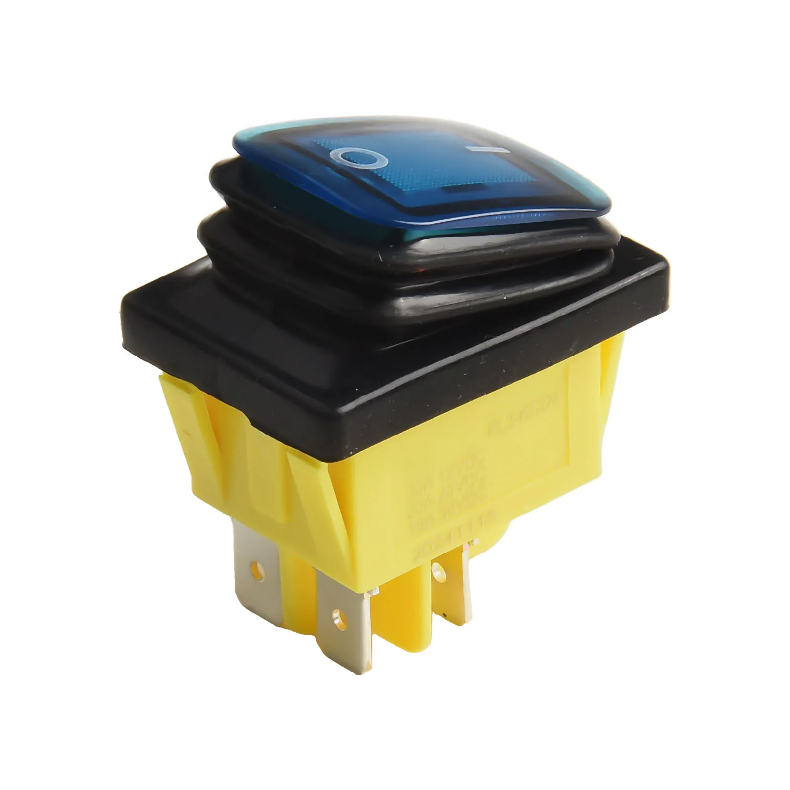 3pcs Waterproof Rocker Switch for toggle Switch PA66 Nylon Replacement Tool Accessories For Boats 4P 30A Waterproof Rocker