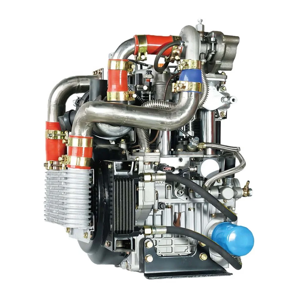 1100cc 2 cilindri 30/3600RPM regolazione meccanica della velocità avviamento elettrico motore in linea meccanico con Turbo-charged