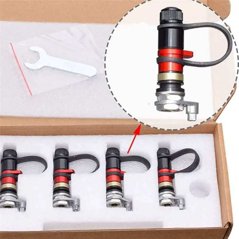 A19Q-Car Pressure Relief Valve Off-Road Sand Tire Quick Release Valve Desert Tire Quick Release Valve 4Pcs