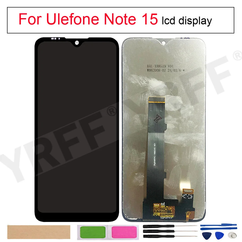 LCD Display Touch Screen Digitizer Assembly for Ulefone Note 15 ,LCD Screen Replacement Parts