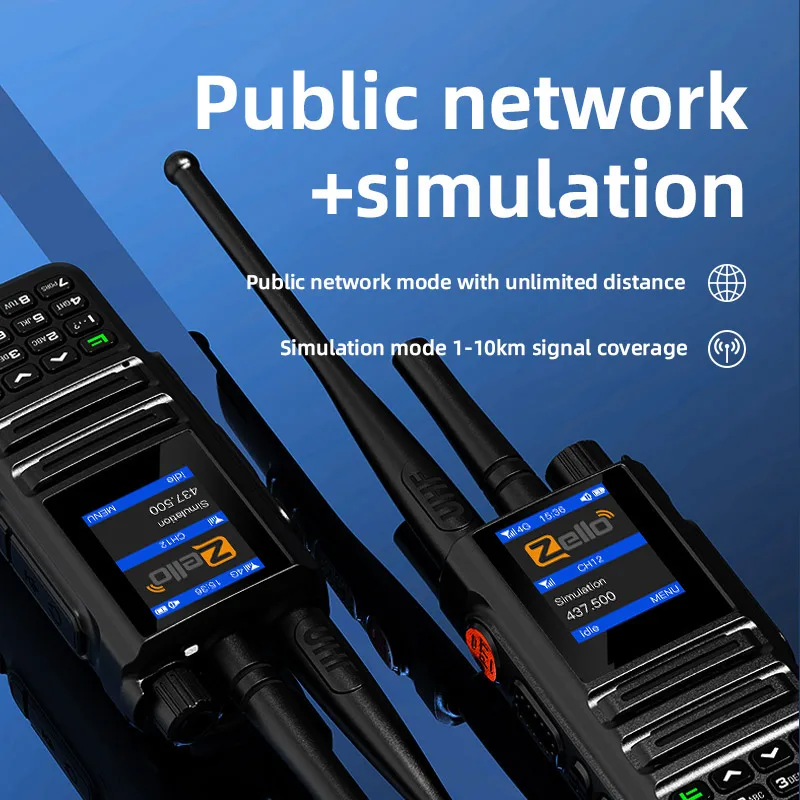 Talkivis TK-889 4G بطاقة Sim خلية لاسلكي تخاطب طويلة المدى لاسلكي تخاطب 100 كجم المهنية PTT راديو POC جهاز اتصال لاسلكي عالمي #2