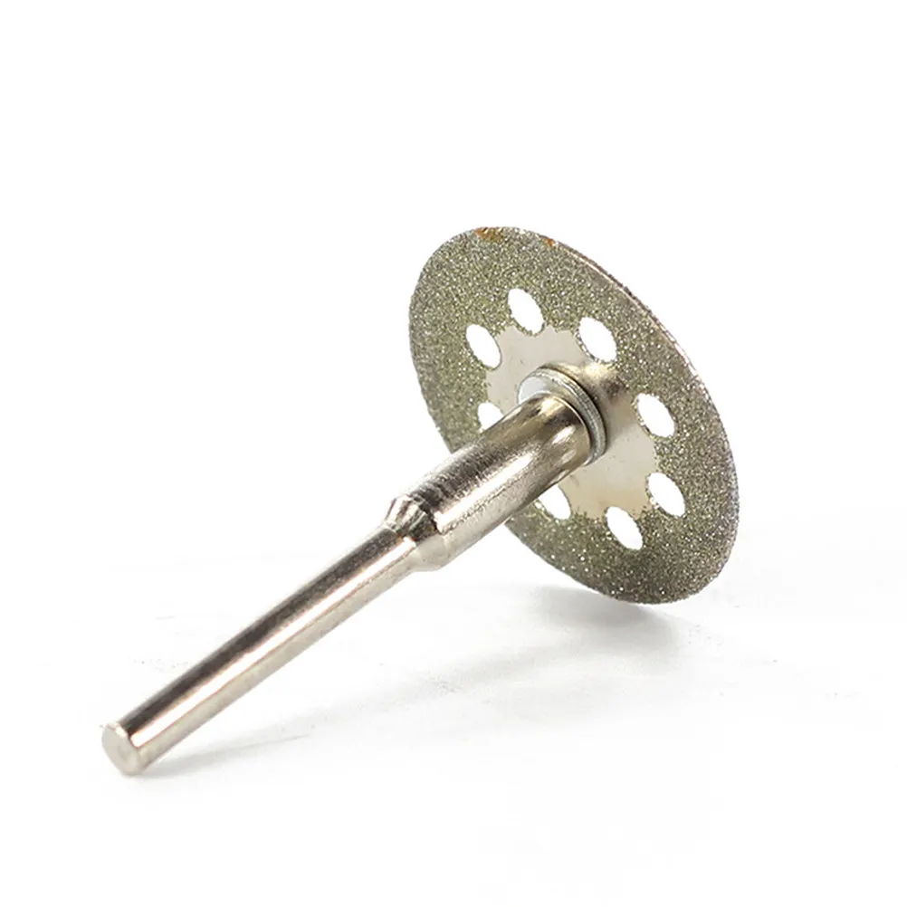 10Pcs Diamond Cutting Discs Mini Ultrathin Cut Off Wheels for Rotary Tools 30mm Gems Metal Glass Ceramic Porcelain Tiles Carbide