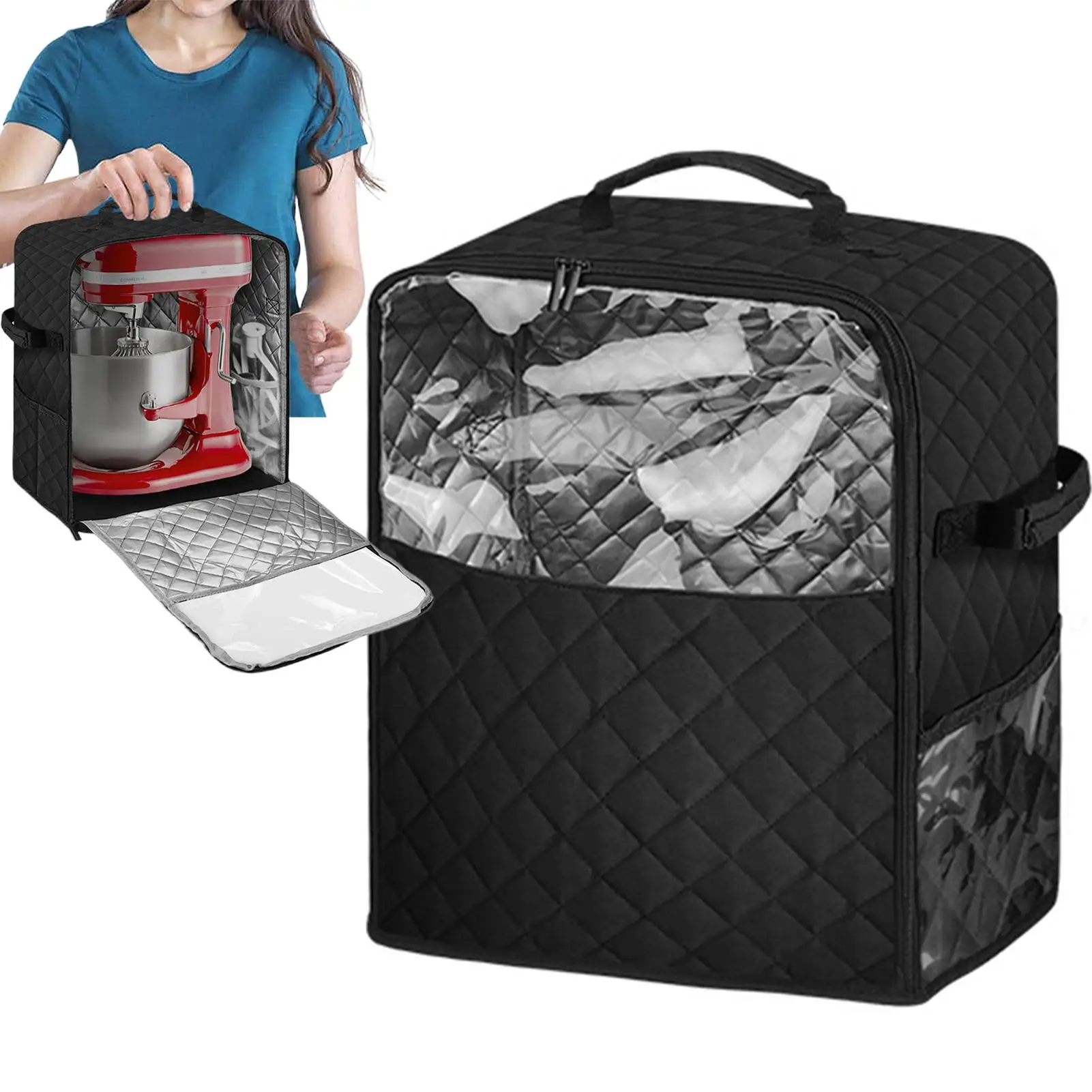 

Blender Dust Cover For Kitchen Aids Mixer Machine Supplies Mixer Dust Proof Cover Household Waterproof Kitchen Accessories