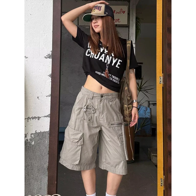 Choice Cargo Shorts Men 2026 Summer Army Military Tactical Homme Shorts Casual Solid Multi-Pocket Male Cargo Shorts