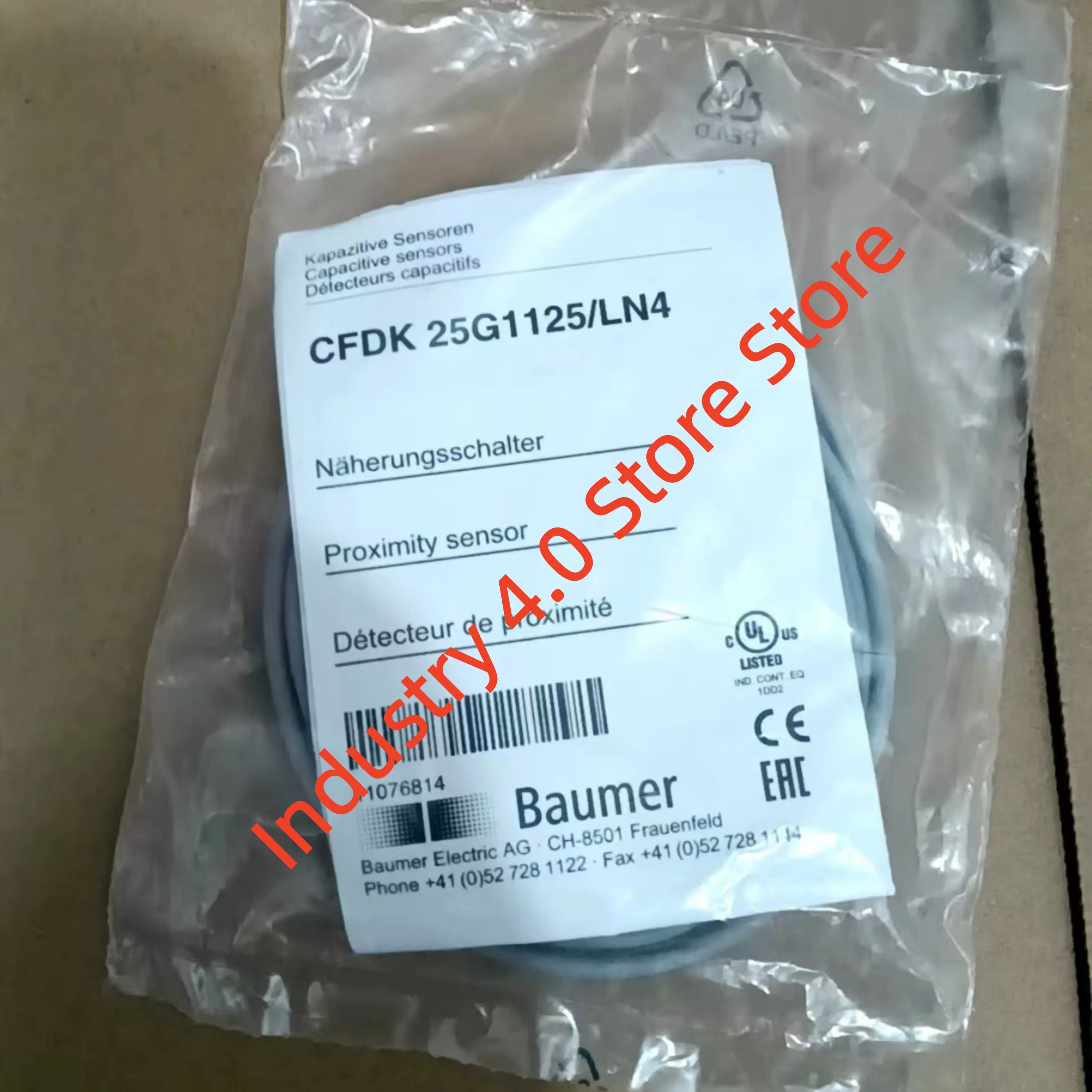 CFDK-25G1125-LN4 مفتاح القرب الاستقرائي الأصلي الجديد IR08.P06S-11148770 #4