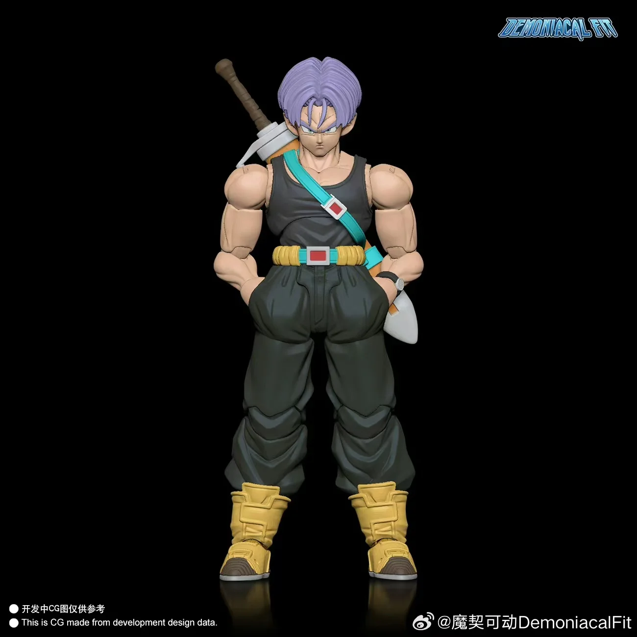 Dragon Ball Demoniacal Fit Shf Figura de Ação Anime, Super Saiyajin, Torankusu, Escultura de Várias Cabeças, Presente de Brinquedo Infantil, Novo