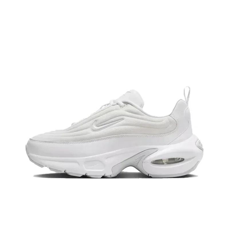 ナイキ エア マックス ポータル 女性と男性 ホワイト カラー 滑り止めと耐摩耗性 ロートップ クッション性 スポーツ カジュアル シューズ HF3053-100