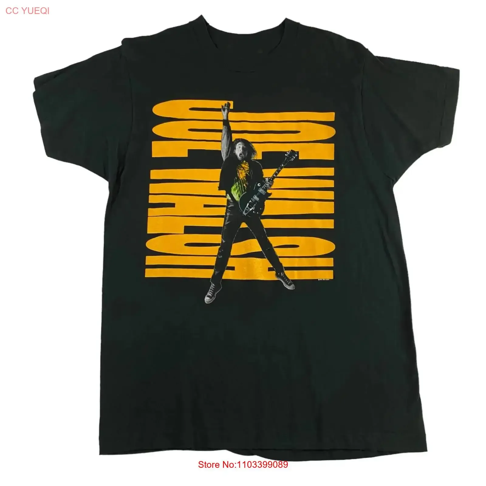 Camiseta Joe Walsh 1991 Tour, algodón negro, todas las tallas S-5XL, estilo vintage, lavada, con gráfico de moda, para uso diario, elástica