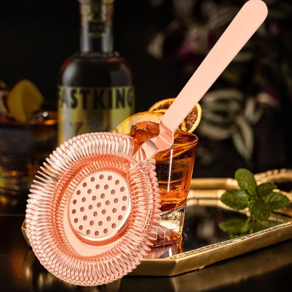 

Bar Tools Stainless Steel Bar Strainer Detachable Professional Wine Filter Anti-slip Cocktail Strainer Bar