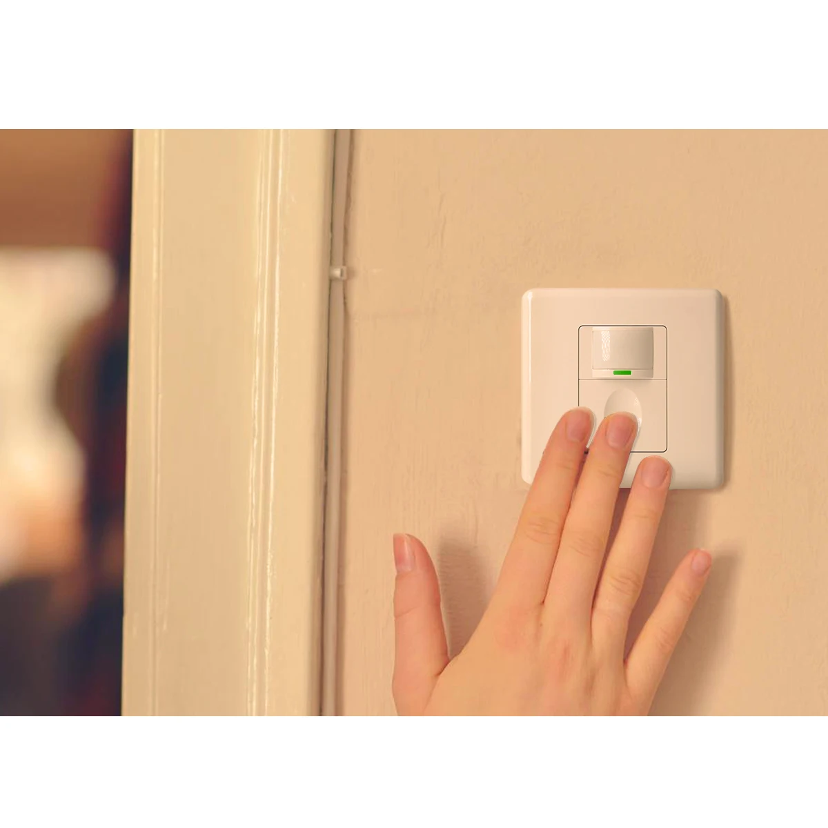 مفتاح استشعار الحركة مع مستشعر الإشغال ، مفتاح التشغيل ، مستشعر الحركة Pir ، مستشعر الشواغر ، مفتاح الضوء ، سلك محايد مطلوب