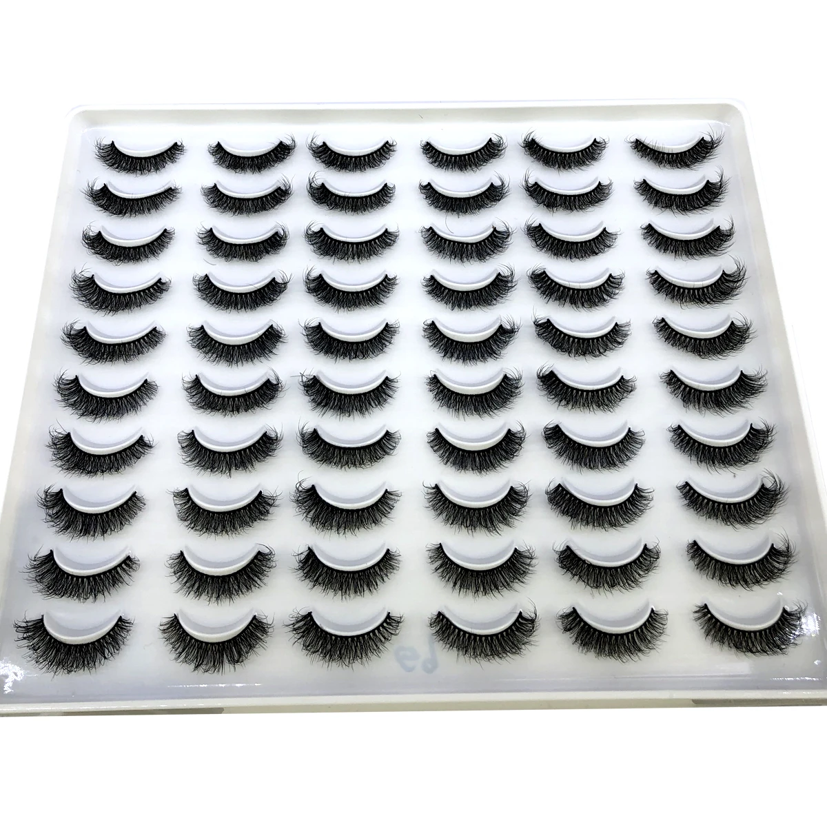 30 Paar Flauschige Lange 3D Nerz-Wimpernverlängerungen Weiche Nerz-Wimpern für Schönheit – Detail 28