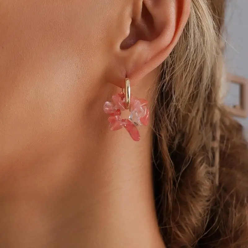 Alloy Jewelry Pair Rose Detailing Suitable For Multiple Preferences