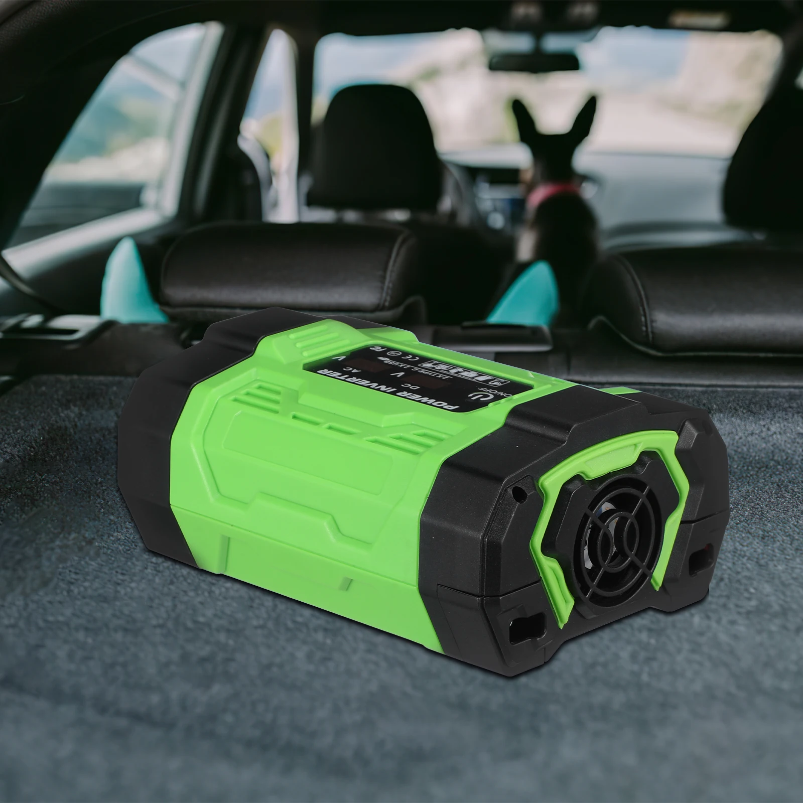 

Car Inverter Essentials Accessories Automotive Display Screen Power Outlet Adapter Abs Plug Wall Converter