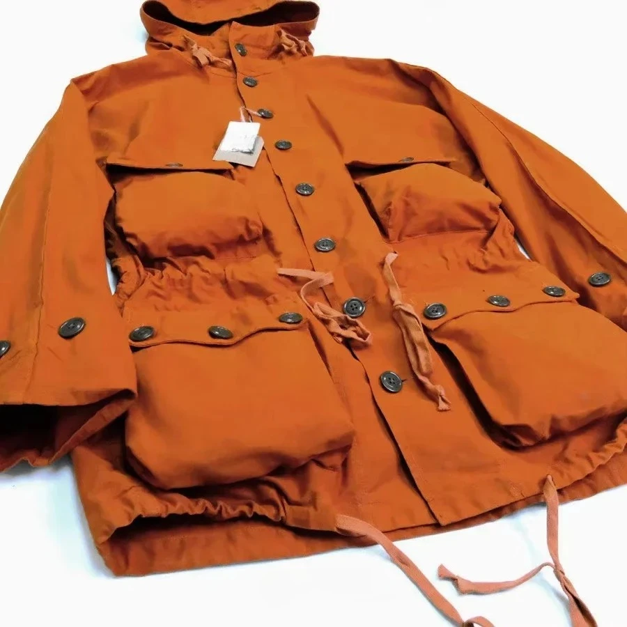 2026 New STUO branch line antique MARU SANKAKU 70s multi-pocket assault jacket