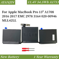 11.4V 4781mAh A1713 Laptop Battery for Apple MacBook Pro 13\