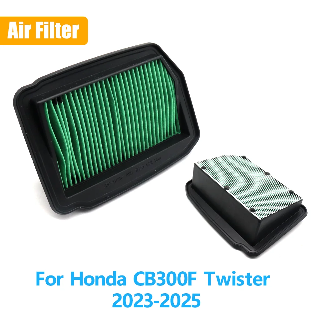دراجة نارية محرك مدخل هواء منظف المرشّح عنصر فلتر الهواء لهوندا CB 300F CB300F الإعصار 2023 2024 2025 #1