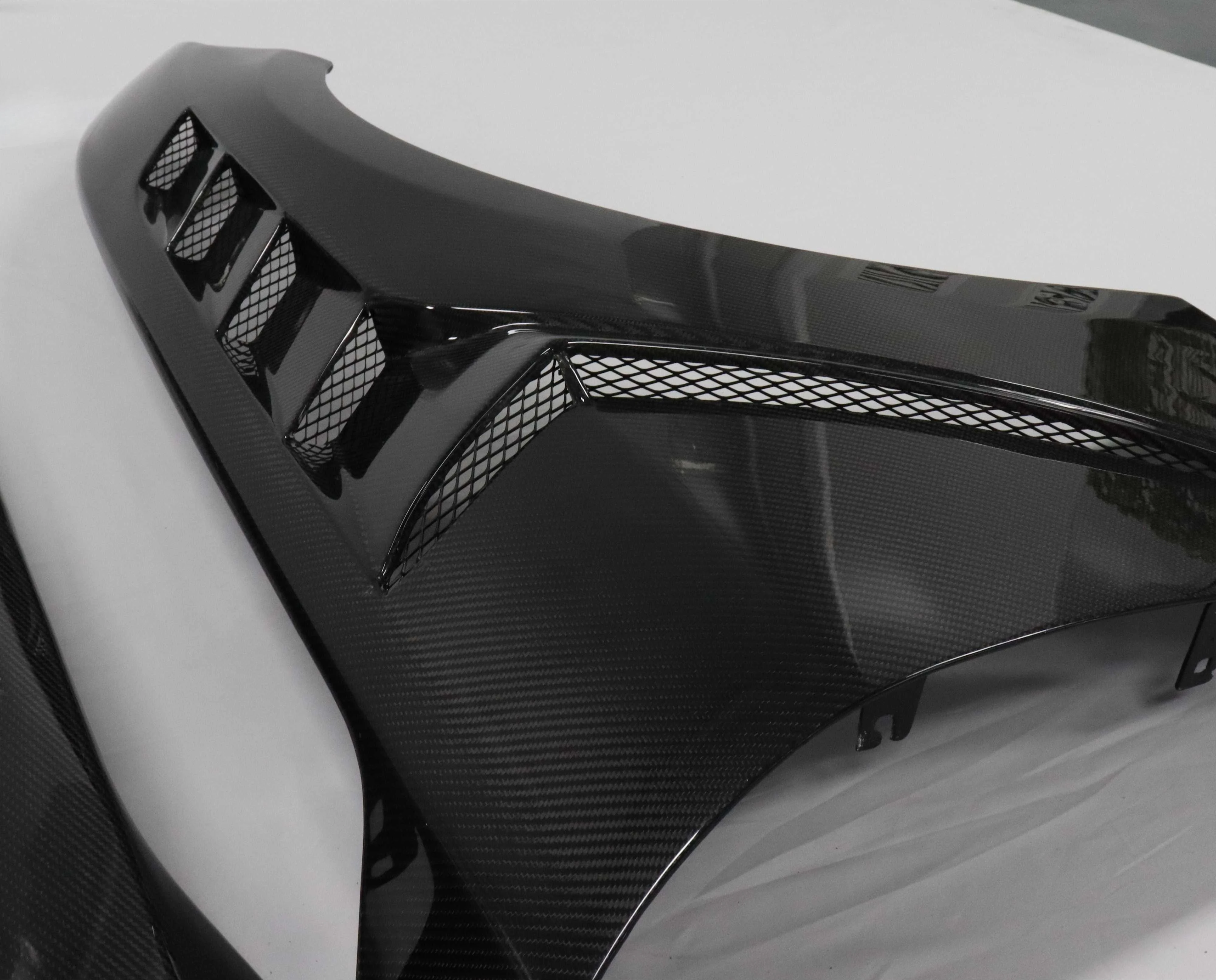 Carbon Fiber Fenders for Mustang S650 GTD 2024 Real Carbon Fiber Side Fender Regular Style . 5