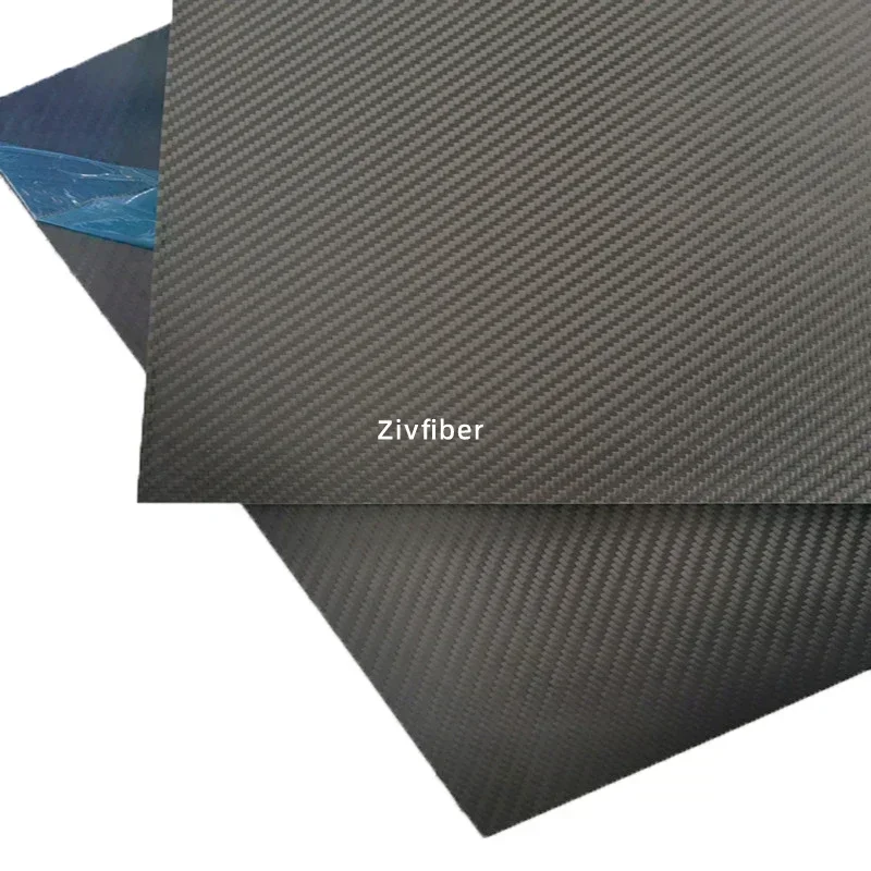 1pcs 200x250mm 3K Carbon Fiber Sheets High Hardness 100% Pure Carbon Panel Plate 0.5mm-5mm Thickness Carbon Fiber Model Material