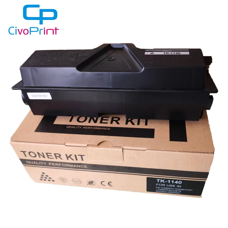 Civoprint tk1140 BK laser toner cartridge For Kyocera TK-1140 FS1035 FS1135 MFP ECOSYS M 2035dn 2535dn 2035 2535 7.2k