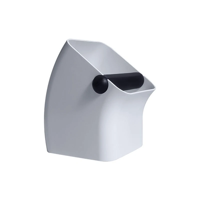 BAAG-Coffee Knock Box,Square Espresso Waste Bin,Coffee Grounds Container With Knock Bar For Home Cafe Espresso Machine