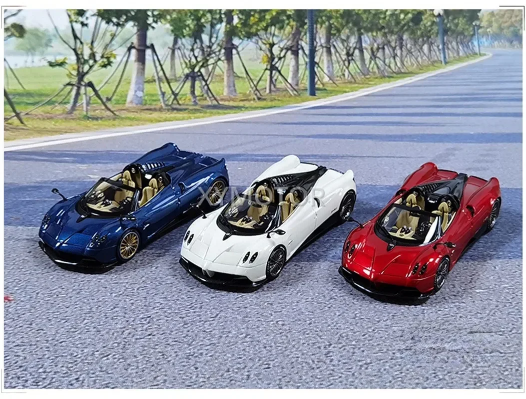 

Almost real 1/43 For Pagani Huayra Roadster Supercar Car Diecast Model Car Gifts Collection Display Ornaments Metal Plastic