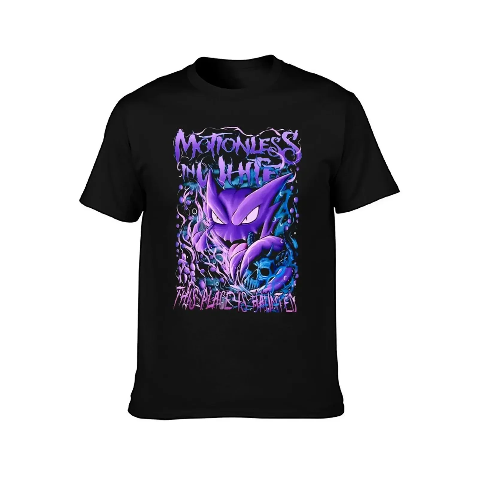 Motionless In White This Place Is haunted Hip Hop T-Shirt Clothing clothes plain white t shirts men