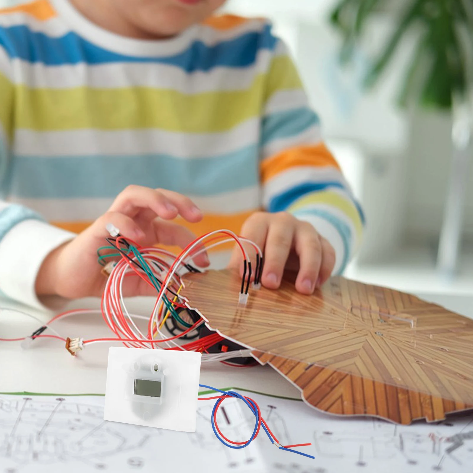 

Fruit Kit Kids Science Experiment Experimental Electrical Children's Kits Potato Clock Toys Circuit Batteries