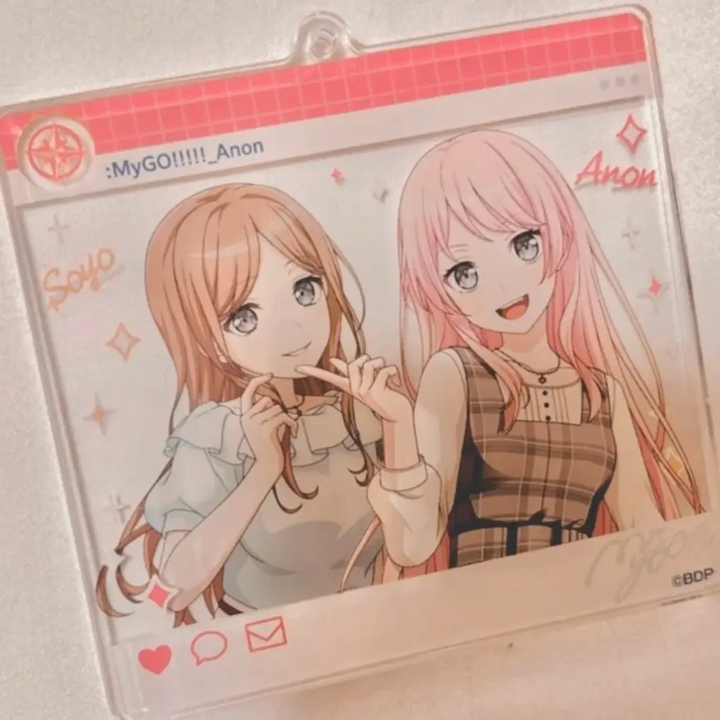 بانج دريم أنون شيهايا سيو ناجاساكي كوسبلاي أنيمي أكريليك قلادة مجوهرات تزيين حقيبة الظهر الملحقات