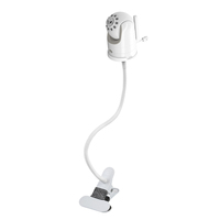 Clip Mount Stand Compatible with Infant DXR-8 and DXR-8 PRO Baby Monitor Camera Holder Flexible Twist Attaches Crib Cot Shelves