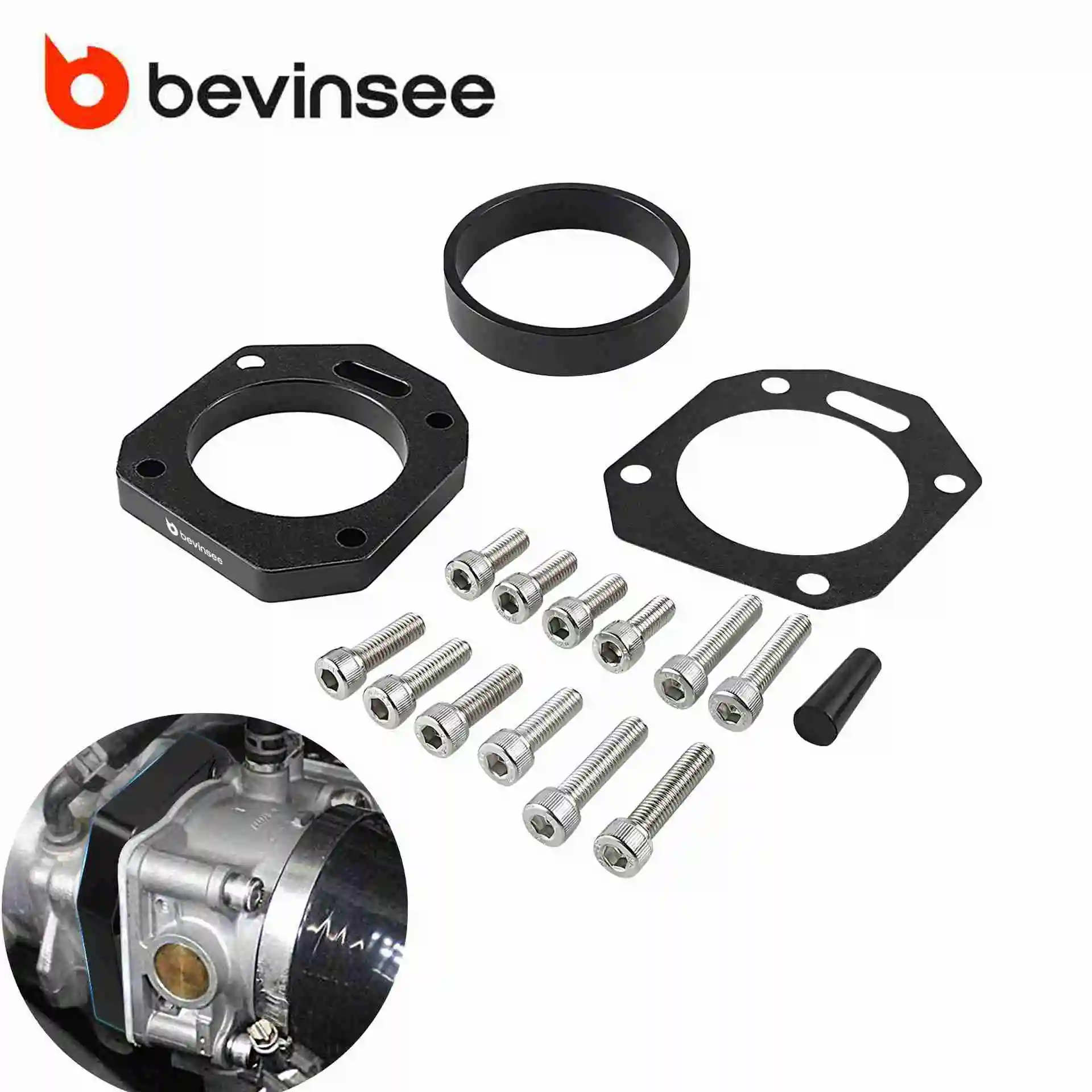 

For K20 K24 K Series RBC/RRC Dual Throttle Body Adapter for Honda Civic Si 2002-2005 Integra Type R for Honda Accord for Acura