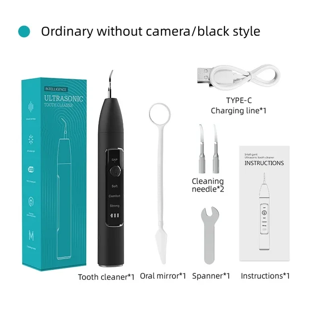 

Ultrasonic Dental Scaler Visual Teeth Whitening With HD Camera Teeth Calculus Tartar Remover Tools Cleaner Tooth Stain