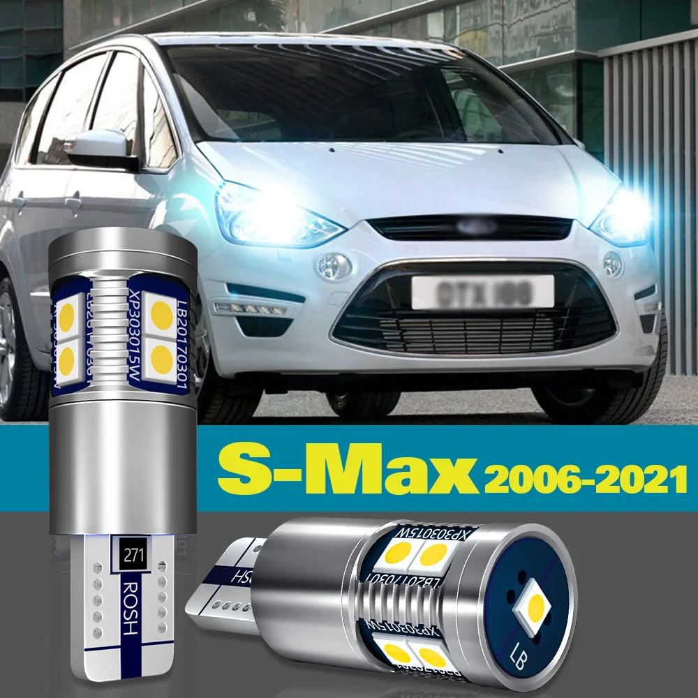 Luz de estacionamiento para Ford s-max S Max, accesorios 2006-2021, 2012, 2013, 2014, 2015, 2016, 2017, 2018, 2019, 2020, 2 piezas